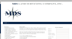 Desktop Screenshot of mds-surveying.com